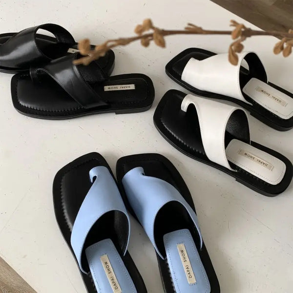 Casual One Toe Flats