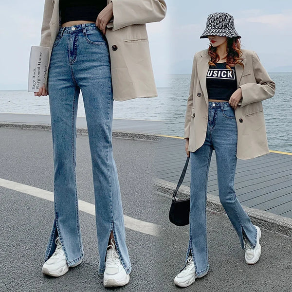 Women's High Waisted Mom Jeans