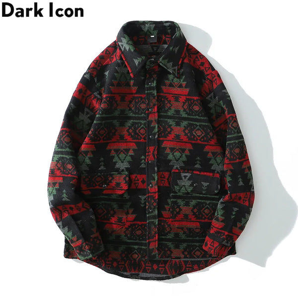 Dark Icon Geometric Shirt