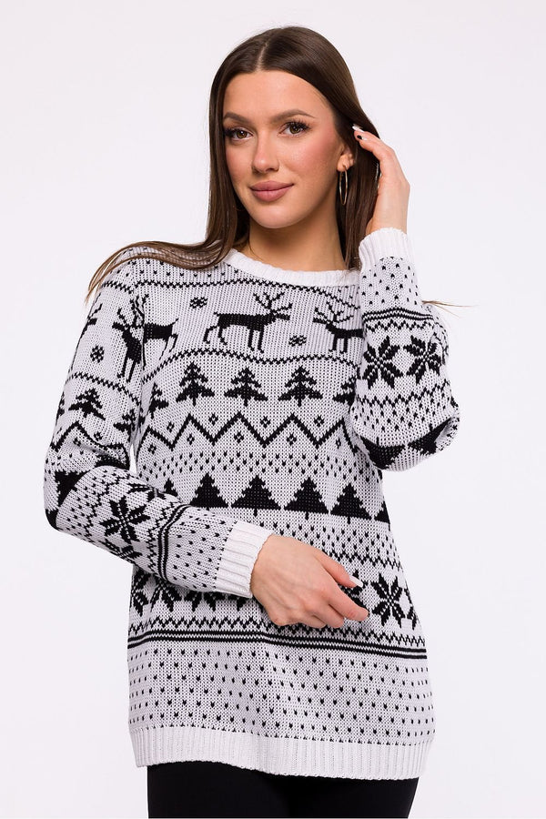 Women's Nordic Jumper White