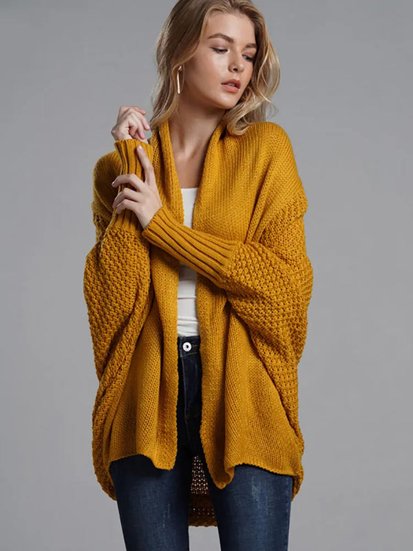 Oversized Long Sleeved Cardigan