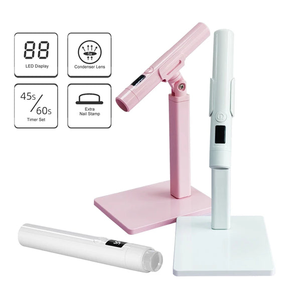 Rechargeable Portable Mini LED Nail Lamp